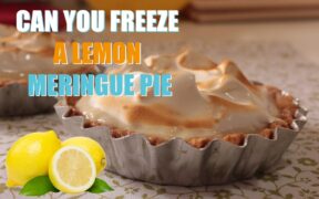 can you freeze a lemon meringue pie