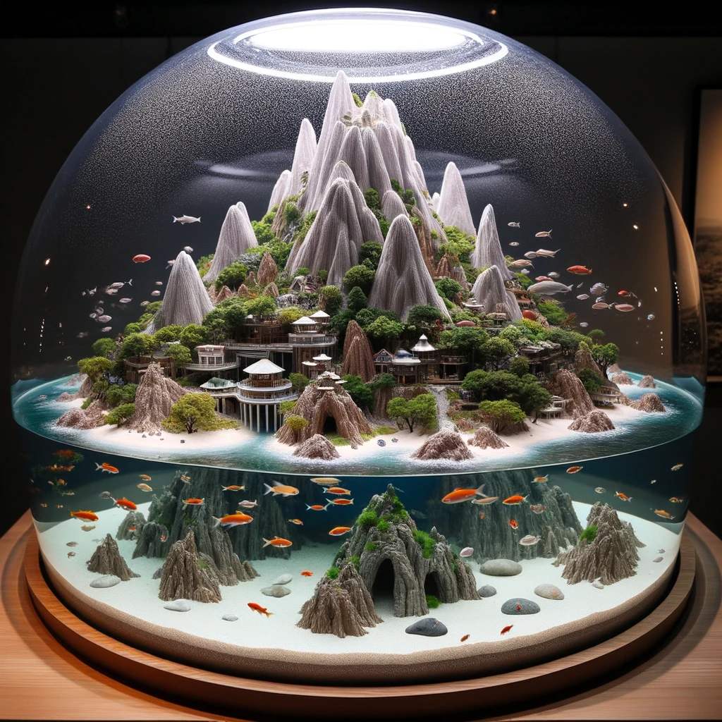 1. The Underwater Zen Garden