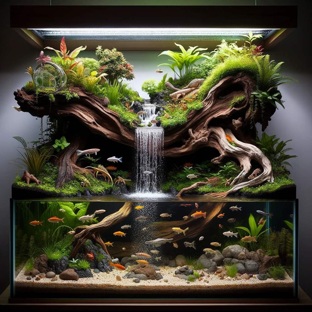 11. Terrarium-Aquarium Fusion