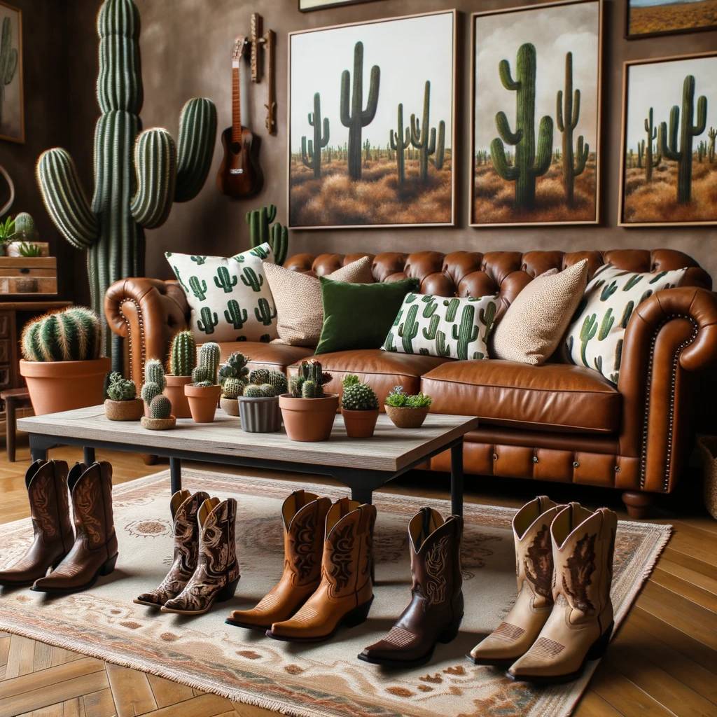 12. Cactus Cowboy Boots