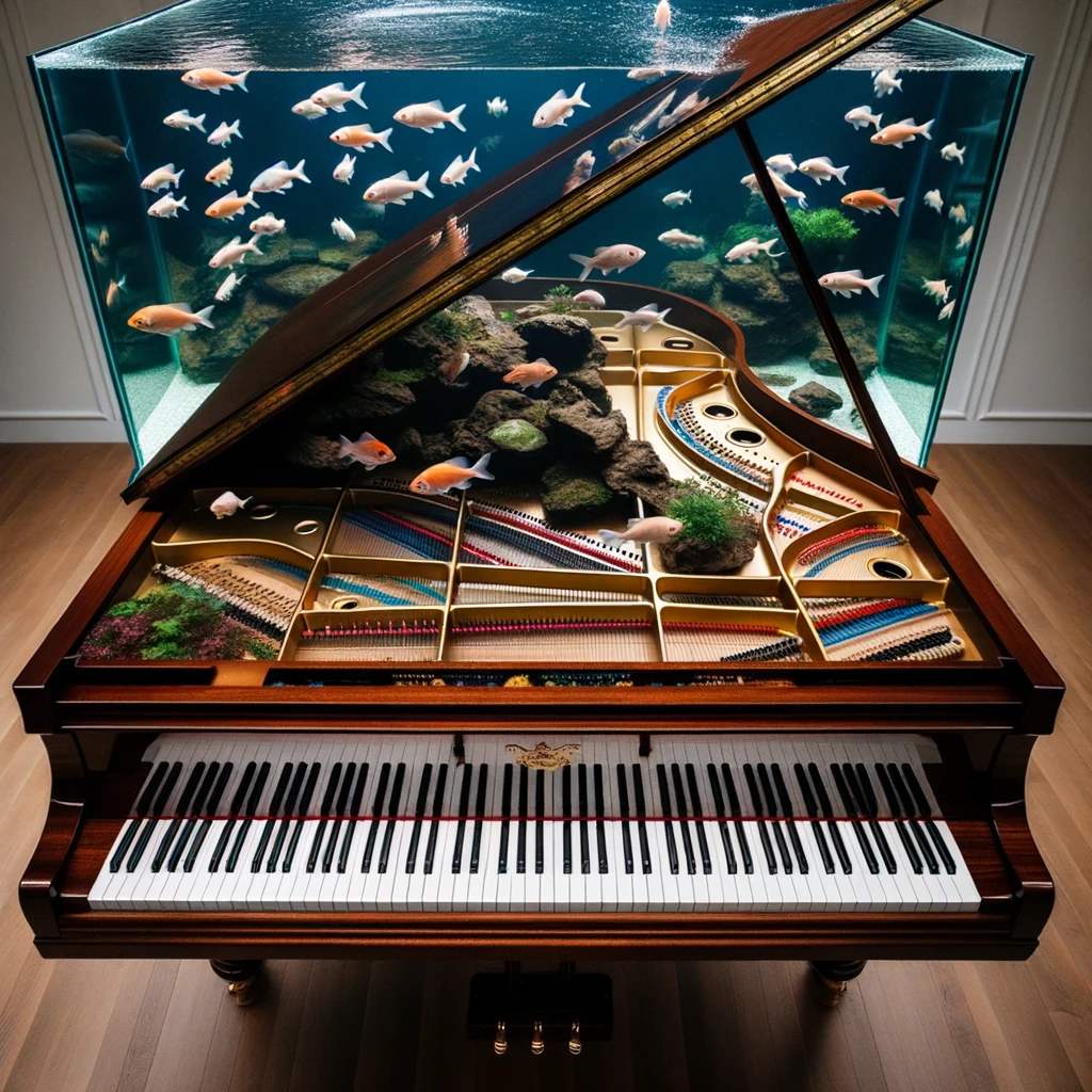 20. Grand Piano Aquarium