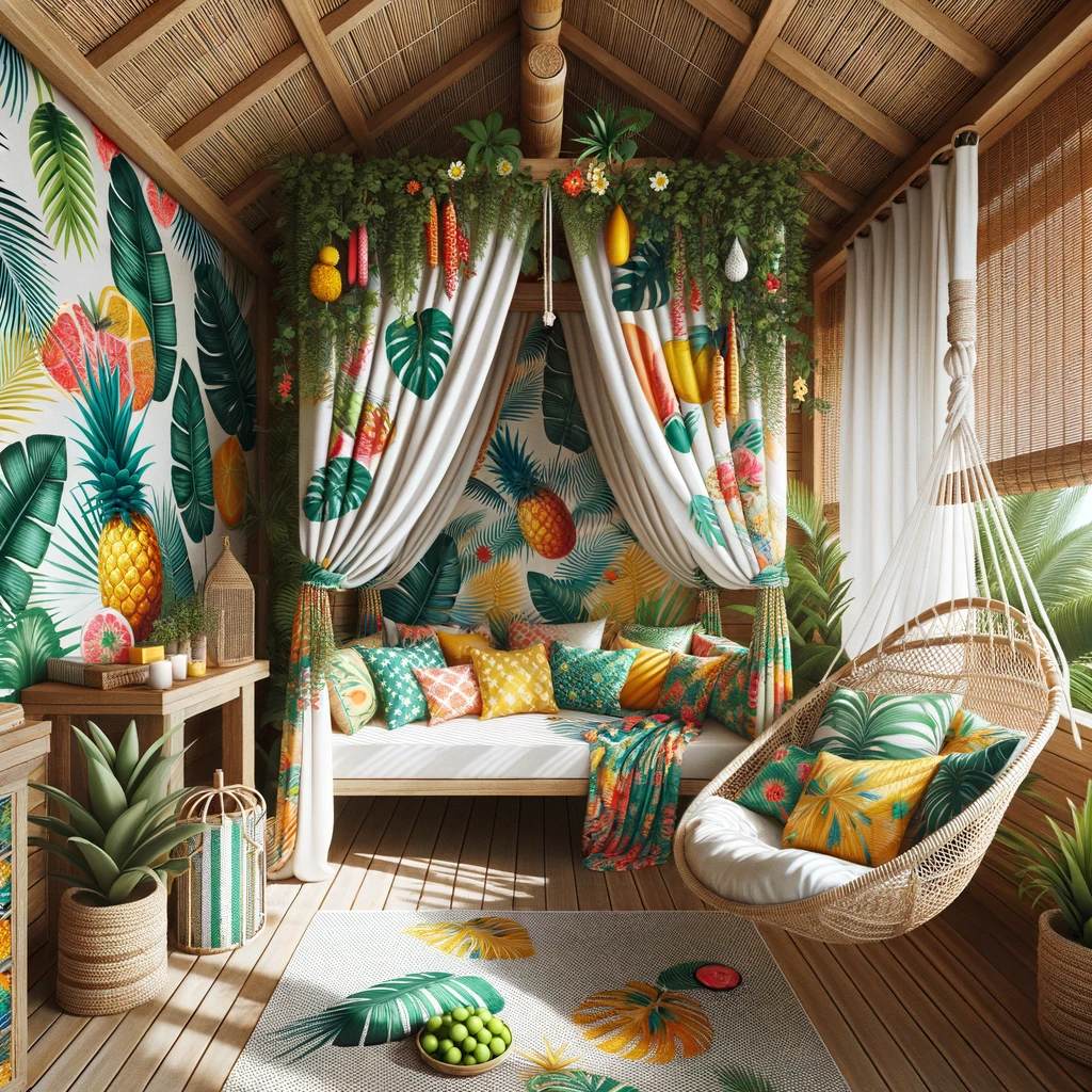 26. Tropical Cabana Comfort