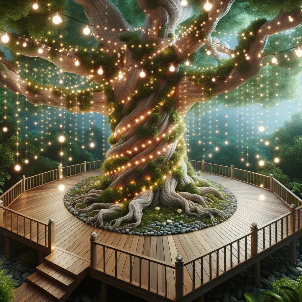 28. Enchanted Tree Deck