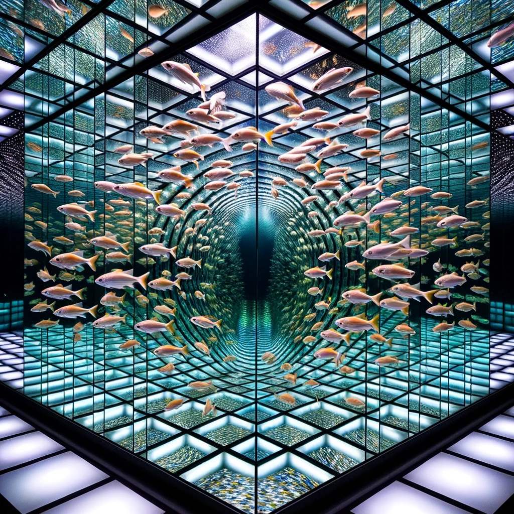 32. Optical Illusion Aquarium