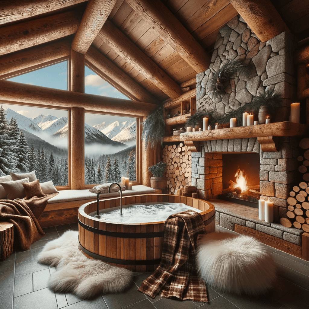 4. Rustic Mountain Hideaway