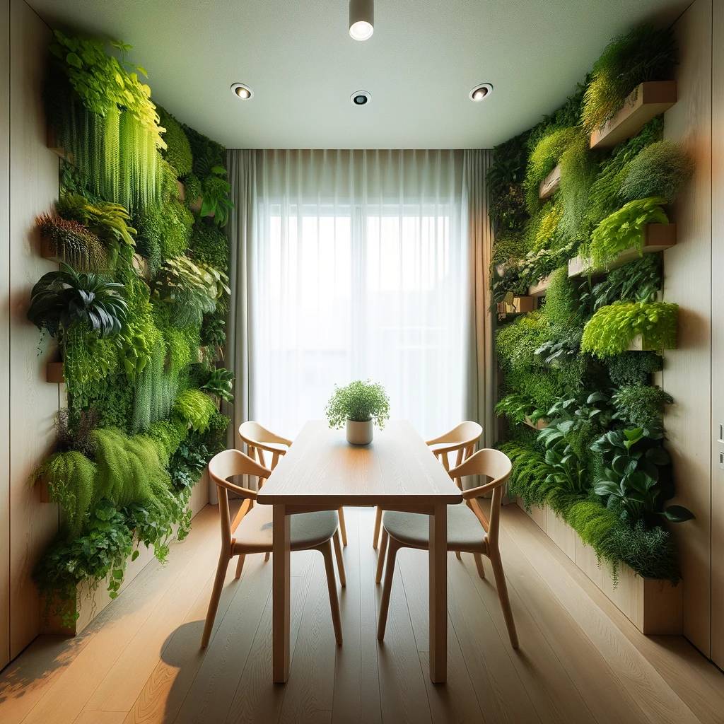 4. Vertical Garden Dining Alcove