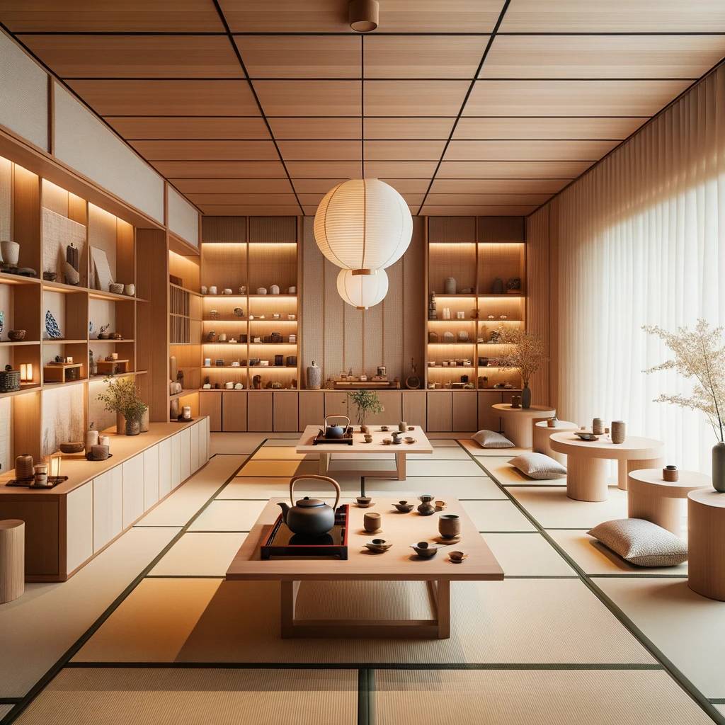 42. Tranquil Japanese Tea Room