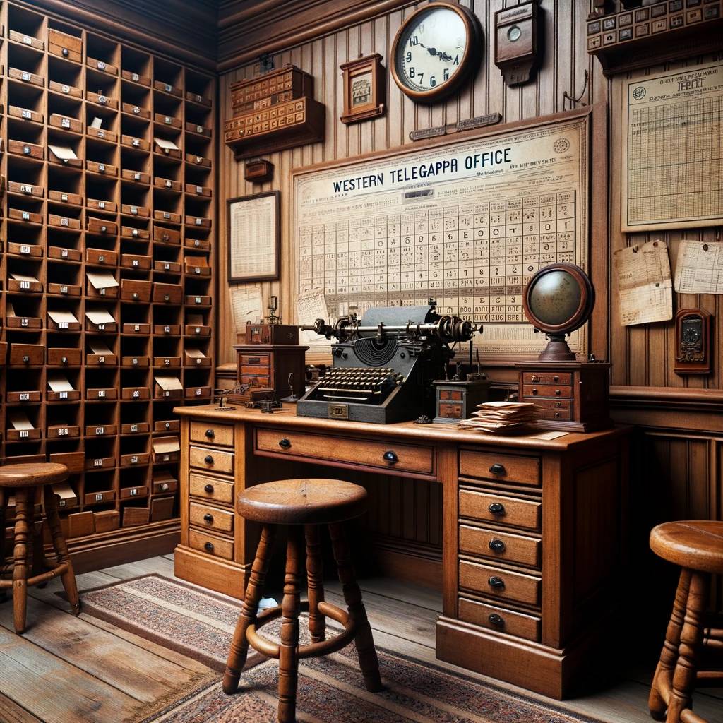 48.Telegraph Office Timelessness