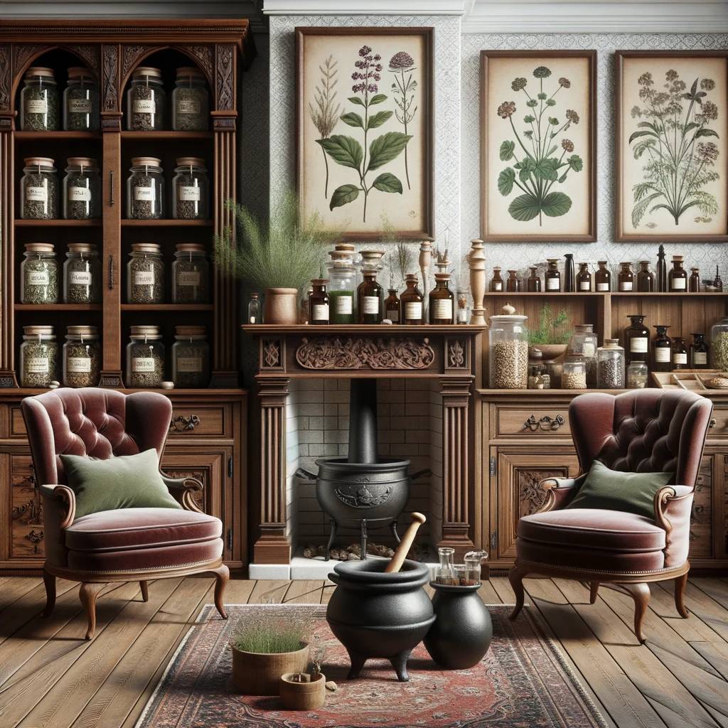 51. Herbal Apothecary Ambiance